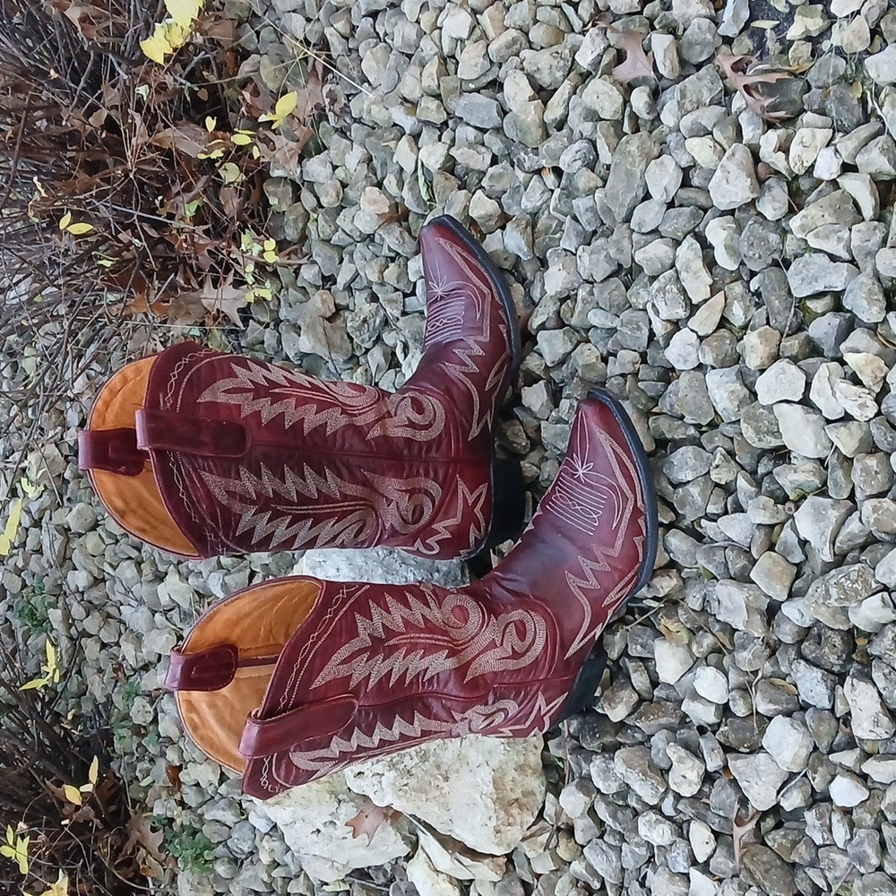 OLD GRINGO WOMEN'S NEVADA RED 13" BOOT Sz 8.5 GUC - Picture 14 of 16